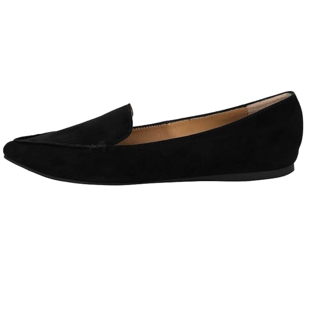 Steve Madden Womens Feather Suede Flats/Loafers
